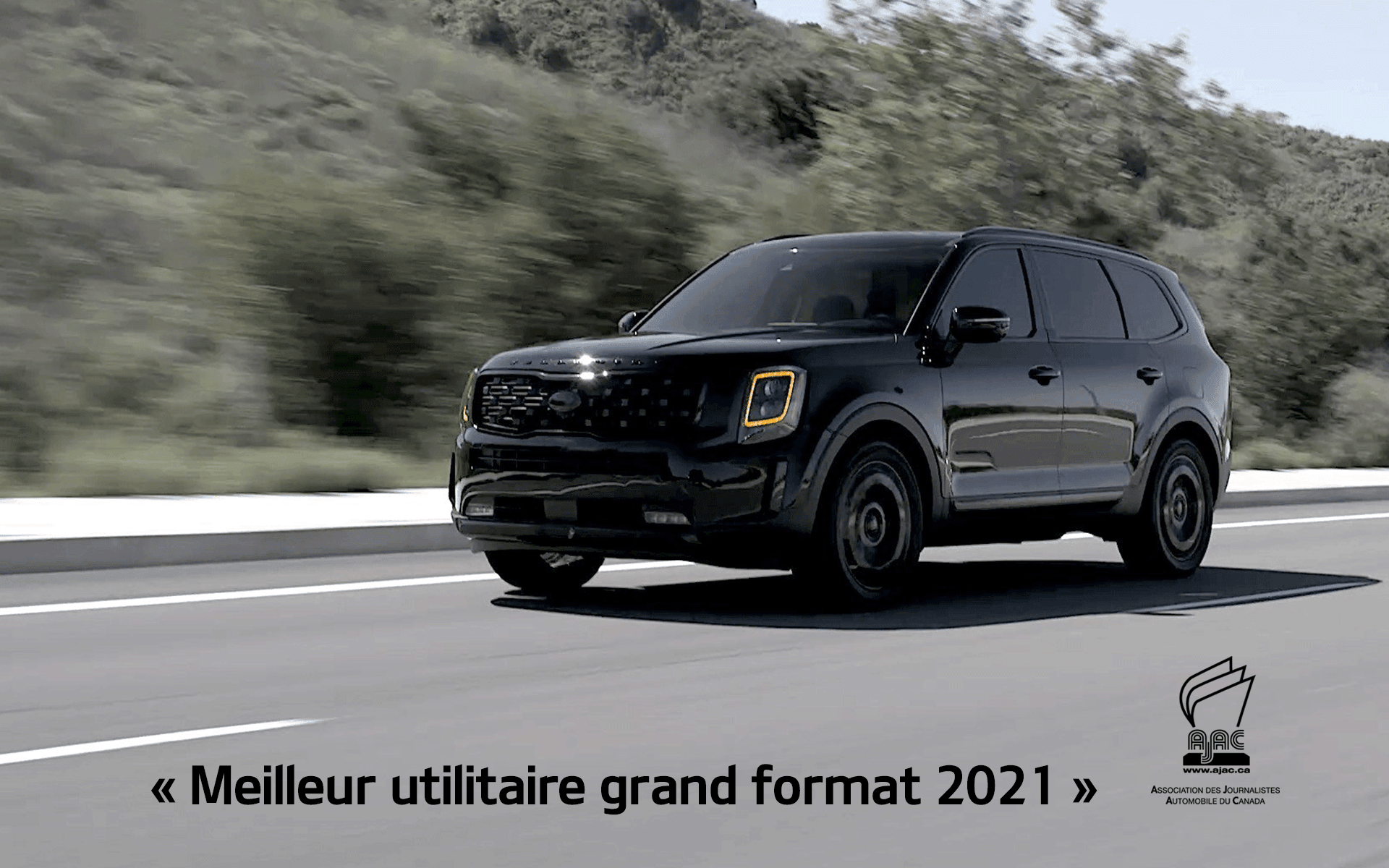 Kia Telluride 2021 – Meilleur utilitaire grand format selon l’AJAC